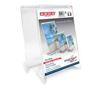 ARDA - 80V1015CR - Portadepliant-Portafoto - 10 x 15 cm - plastica cristallo - Arda - 74527 - Conf. da 1 Pz. - 80V1015CR