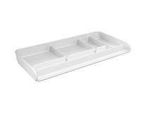 ARDA - 8110B - Vaschetta portacancelleria Mydesk - 26,1 x 12,5 x 2,8 cm - bianco - Arda - 75003 - Conf. da 1 Pz. - 8110B