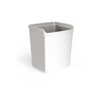 ARDA - 8111B - Bicchiere portapenne Mydesk - 8,7 x 7,4 x 10 cm - bianco - Arda - 75007 - Conf. da 1 Pz. - 8111B