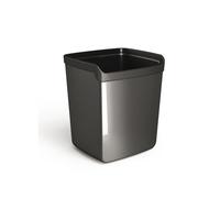 ARDA - 8111N - Bicchiere portapenne Mydesk - 8,7x7,4x10 cm - nero - Arda - 75008 - Conf. da 1 Pz. - 8111N