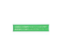 ARDA - 3007 - Normografo lettere e cifre Uni - 7mm - verde - Arda - 35299 - Conf. da 1 Pz. - 3007
