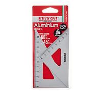 ARDA Blister Squadrette da Disegno in Alluminio da 12 cm | 45-60 Gradi