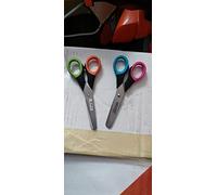 Arda Forbici Bi-Soft Punta Arrotondata 13cm Colori Assortiti Confezione Da 2 Pezzi