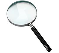 Arda Lente Di Ingrandimento - Lente D'ingrandimento Classica Con Vetro Ottico. Lenti Ingrandimento Con Zoom 2x. Diametro Lente Di 100mm