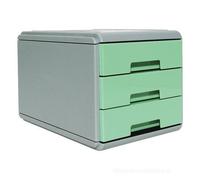 Arda, Mini Cassettiera Keep Colour Pastel, 17 x 25,4 x 17,7 cm, grigio/verde - verde plastica 19P3PPASV