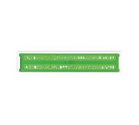 Arda Normografo Verde 1,4 cm Certificato UNI in Plastica