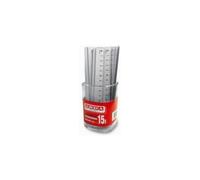 Barattolo 15 righelli - 15cm - alluminio - Arda Quantita min. 1