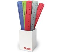 Arda Righelli Set di righelli in alluminio 24 pz 15 cm Multicolore