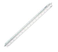 ARDA scalimetro isoteck arda 30cm per catasto (scale 1:500-1000-1250-1500-2000-2500)