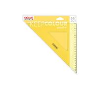 Arda squadra 30 cm angolo 45° col. pastello