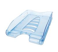 ARDA - TR75510BL - Vaschetta portacorrispondenza Sunrise - 33,5 x 25,4 x 7 cm - azzurro trasparente - Arda - 75078 - Conf. da 1 Pz. - TR75510BL