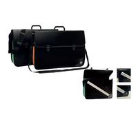 Arda Valigetta Portadocumenti Con Soffietto Nera Cm 52X37 Cm 0256N