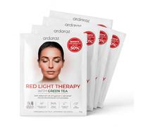 Ardaraz 5 Maschere Viso Antirughe Tè Verde per Luce Rossa