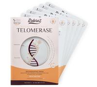 Ardaraz Maschere per il Viso Idratanti Ringiovanenti con Telomerasa arricchite con Acido Ialuronico. Pack da 5