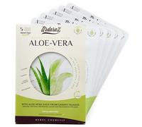 Ardaraz Maschere viso in tessuto Idratanti Lenitive con Aloe Vera. Maschera Viso Idratante Rinfrescante arricchita con Acido Ialuronico. Set maschere viso da 5, Idratazione profonda effetto immediato