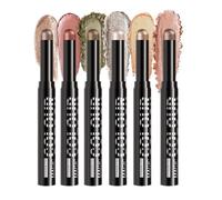 Ardatura Di Ombretto-Stick Per Ombretti A Torsione, Colore Degli Occhi Glide-on | 6x Color Eye Pencil, Colore Per Gli Occhi In Stile Matita, Pastello Luccichio A Lungo Uso Multiuso Per Look Quotidiano
