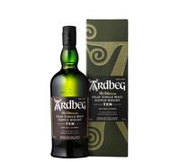 Ardbeg Guaranteed 10 Years Old Islay Single Malt Scotch Whisky 0,7 ℓ, Astucciato