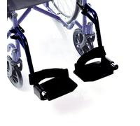 Ardea One Coppia di pedane laterali estraibili con fermatallone per carrozzine N