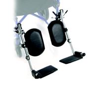 Ardea One Pedane Elevabili Cromate per Carrozzina Pieghevole serie CP Grigio