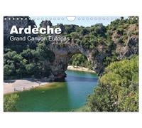 Ardèche, Grand Canyon Europas (Wandkalender 2027 DIN A4 quer), CALVENDO Monatska