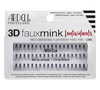 Ardell Ciglia finte 3D Fauxmink singole, lunghe e leggere, 60 ciglia (confezione da 1)