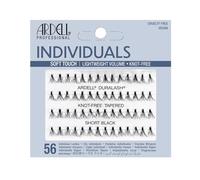 Ardell - Ciglia per occhi Soft Touch Individuals, senza nodi, corte, colore: Nero