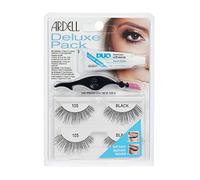 Ardell Deluxe Pack, 105 by Ardell Ciglia Demi Wispies Black con Free Precision Lash Applicator