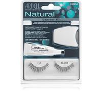 Ardell Natural ciglia finte con colla e applicatore 110 Black 4 pz
