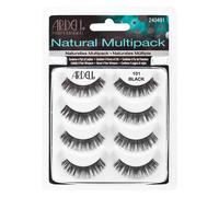 Ardell Natural MultiPack Lashes #101 Black 4 paia x 1 pacchetto