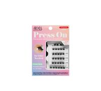 Ardell Wispies - Extension per ciglia pre-incollate, kit di extension per ciglia finte fai da te per principianti, con applicatore, lunghezze assortite, 30 ciuffetti di ciglia