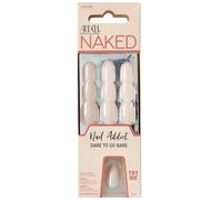 Ardell Nail Addict Nudo Pressa incontaminata su chiodi corti a forma rotonda kit per chiodo 1-pacco