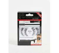 Ardell X-Tended Wear Lash System 105 Tonalità black Cofanetti ciglia finte X-Tended 105 1 pz + colla per ciglia X-Tended Wear 1 g + applicatore 1 pz + rimozione per ciglia 1 g + scovolino per ciglia 1 pz