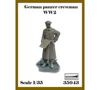 ARDENNES MINIATURE WWII GERMAN PANZER CREWMAN #2 1:35 ARM35043