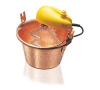 Ardes 2480 Sbattitore con base 10 W Rame, Giallo