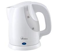 ARDES | AR1K36 Bollitore Acqua Elettrico Senza Fili Capacità 0,9 Litri con Arresto Automatico e Base di Rotazione a 360° per Acqua Tisane e Tea