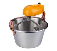 ARDES - AR24AM81 Paiolo Acciaio INOX Diametro 28cm Ardes Paiolo per Fornello Induzione, Mescolatore con Motore Elettrico, Attacco a Baionetta Pulizia Facile 8/12 Porzioni