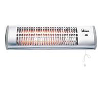 ARDES STUFA ELETTRICA AL QUARZO DA PARETE QUARTZ AR437B 1200W - SILVER**PUOI PAGARE ANCHE ALLA CONSEGNA!!!**