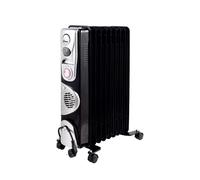 Ardes AR4R09BTTE apparecchio di riscaldamento Interno Nero, Argento 2400 W Riscaldamento elettrico a olio - Nouvo