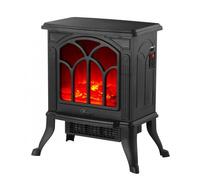 Ardes Camino Caminetto Elettrico Moderno effetto fiamma Potenza 1500 Watt colore Nero - AR354 Junior