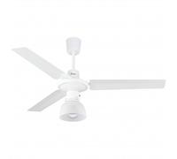 Ardes Cloud 120L Ventilatore a Soffitto Bianco 3 Pale Reversibili con Luce