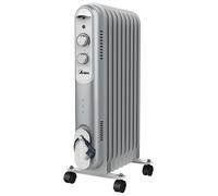 Ardes AR4R09S stufetta elettrica - Radiatore a olio Interno Nero, Grigio, Bianco 2000 W