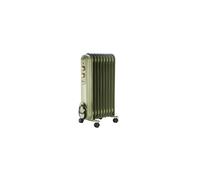 Ardes CURVY 9 RETRÒ Radiatore ad olio 9 Elementi, 2000W, Verde - AR4R09VIN