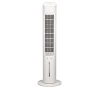 Ardes EOLO TOWER Raffrescatore Evaporativo 60W con Oscillazione Automatica, 3 Velocità, Timer 12 h, mando, Schermo Digitale, Comandi Touch, Serbatoio 3 L e Diffusore di Aroma