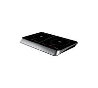 Ardes Fornello Elettrico ad Induzione Elettrica 2 Piastre Vetroceramica Potenza 3500 Watt colore Nero - AR1F602 Kookie Duo