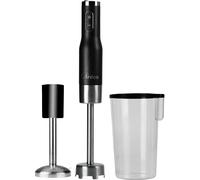 Ardes Frullatore ad Immersione Potenza 800W Lama in Titanio colore Nero + Schiaccia Patate + Bicchiere Graduato - ARMIX03