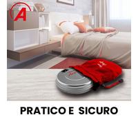 Ardes Scaldino elettrico Amigo TK75 550 W - Termostato di sicurezza, spia luminosa, copertura cotone