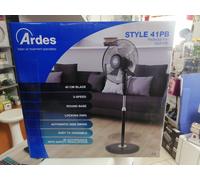 Ardes Ventilatore A Piantana 40cm Style 3 Velocita' Con Base Tonda Nera Ar5s41pb
