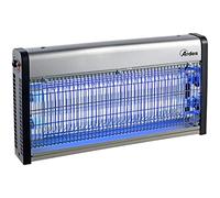 Ardes ZAK 30W AR6S30B Zanzariera Elettrica a Scarica 2 Lampade 15 W Insetticida Killer Appendibile con Raccogli Insetti in Alluminio, 30 W, Plastica, Nero