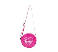 ARDITEX - Borsa a tracolla rotonda per bambine di Barbie - 16x16x3cm - Colore fucsia - Perfetta per bambine