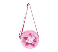 ARDITEX - Borsa a tracolla rotonda per bambine di Peppa Pig - 16x16x3cm - Colore rosa - Perfetta per bambine